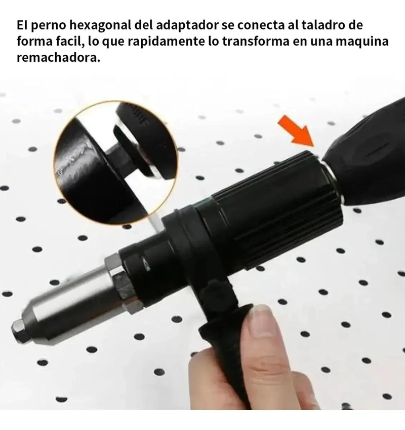 ADAPTADOR MULTIFUNCIONAL PARA TALADRO Y REMACHADORA - 4