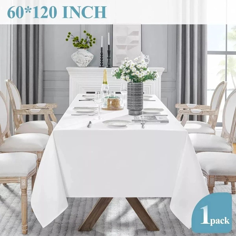MANTEL RECTANGULAR DE SATE N PARA MESA 3X1.5M EN VARIOS COLORES - 3