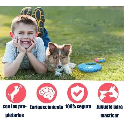 SET DE 10 JUGUETES INTERACTIVOS PARA PERROS DE ALGODON - 8