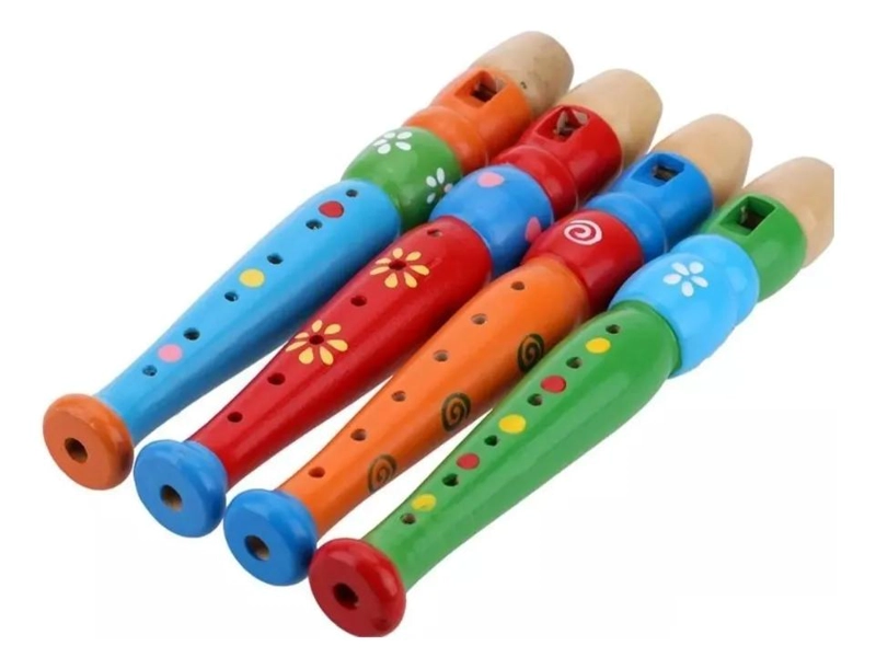 PACK DE 4 INSTRUMENTOS MUSICALES DE MADERA PARA NIÑOS - 2
