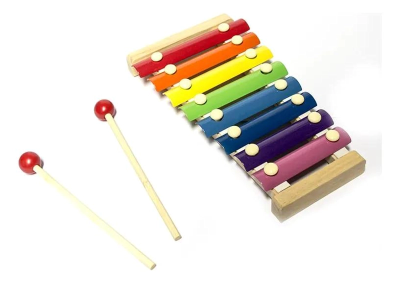 PACK DE 4 INSTRUMENTOS MUSICALES DE MADERA PARA NIÑOS - 5