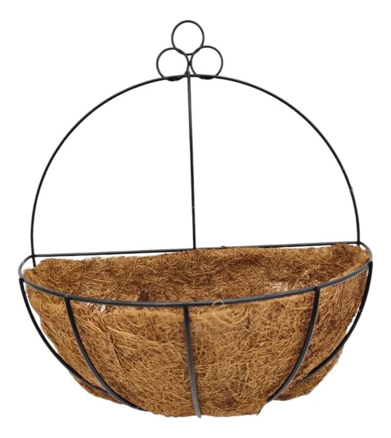 MACETERO VERTICAL DE FIBRA DE COCO PARA JARDINES 3 UNIDADES - 4