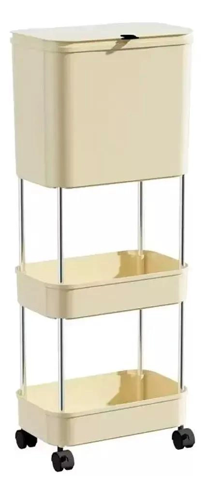 ESTANTE VERTICAL ORGANIZADOR PARA COCINA CON RUEDAS - 5