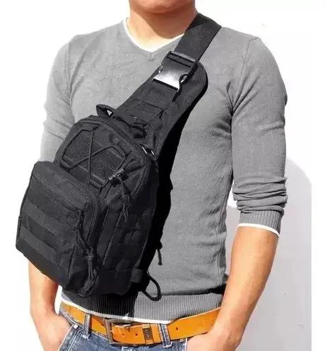 MOCHILA TACTICA IMPERMEABLE CON COMPARTIMENTOS ESPACIOSOS - 2