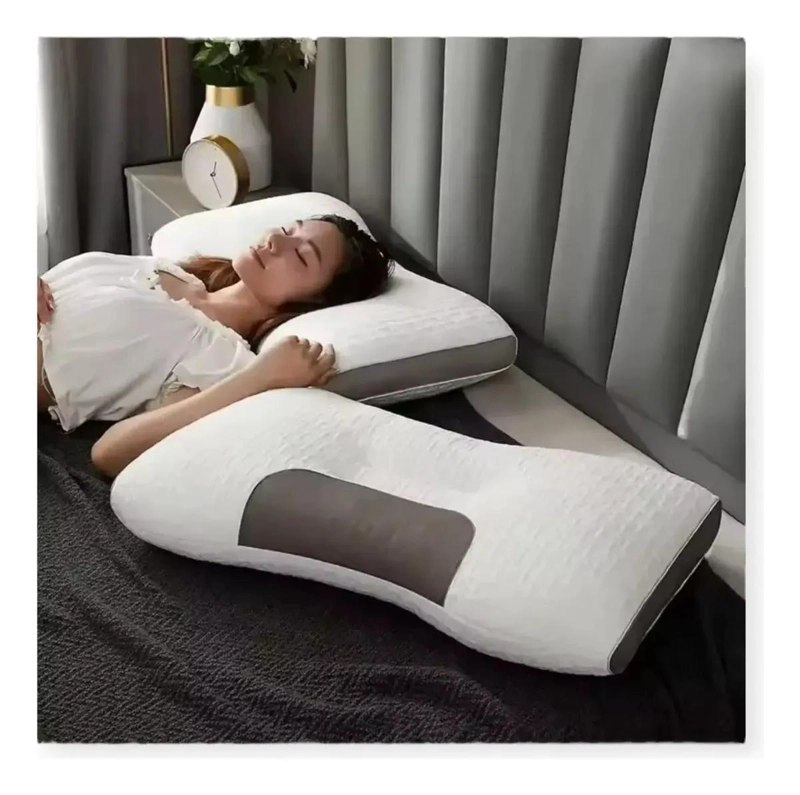 ALMOHADA ERGONOMICA SOPORTE CERVICAL PARA SUEÑO REPARADOR - 5