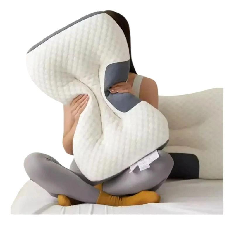 ALMOHADA ERGONOMICA SOPORTE CERVICAL PARA SUEÑO REPARADOR - 8
