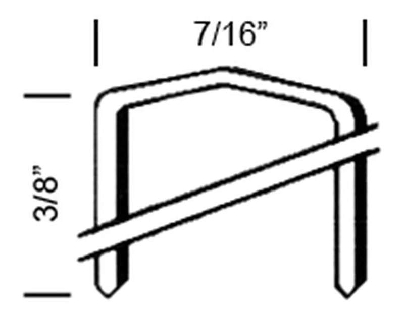 CORCHETE 5019 3/8 PARA ENGRAMPADORA 5000 UNIDADES - 2