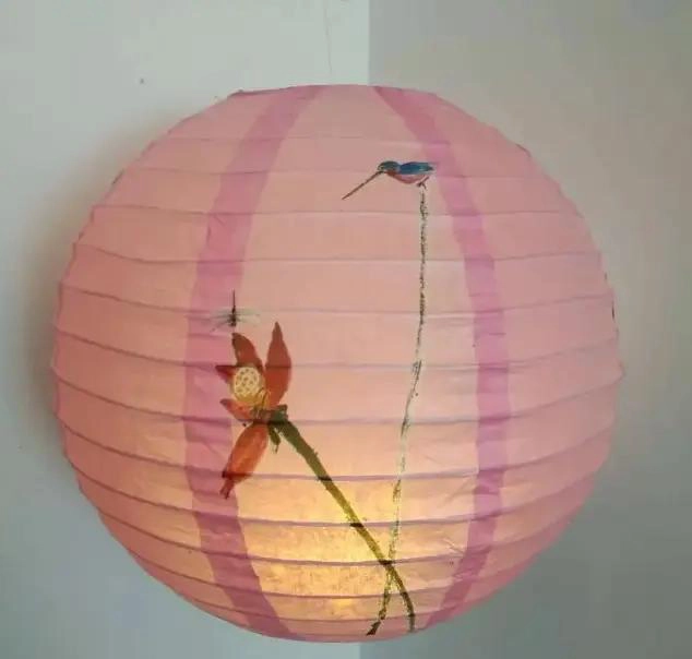 SET DE 3 FAROLILLOS DE PAPEL PARA DECORACION DE JARDIN - 3