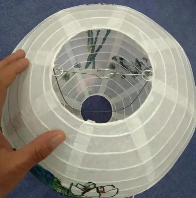 SET DE 3 FAROLILLOS DE PAPEL PARA DECORACION DE JARDIN - 5