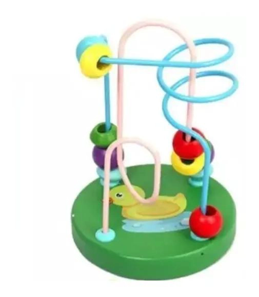 SET DIDACTICO DE JUGUETES DE MADERA PARA BEBE S Y NIÑOS - 5