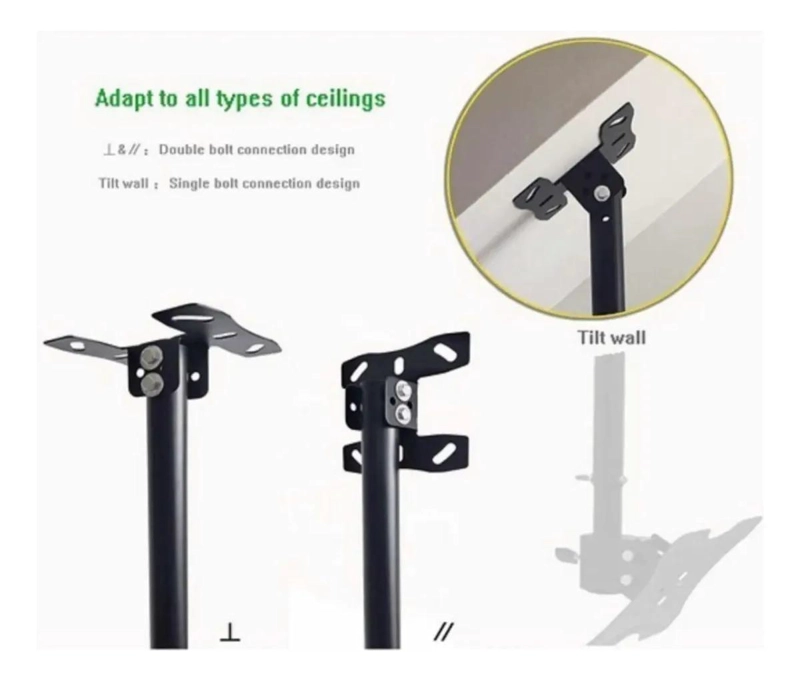 SOPORTE DE TECHO AJUSTABLE PARA TELEVISORES DE 26 A 60 PULGADAS - 2