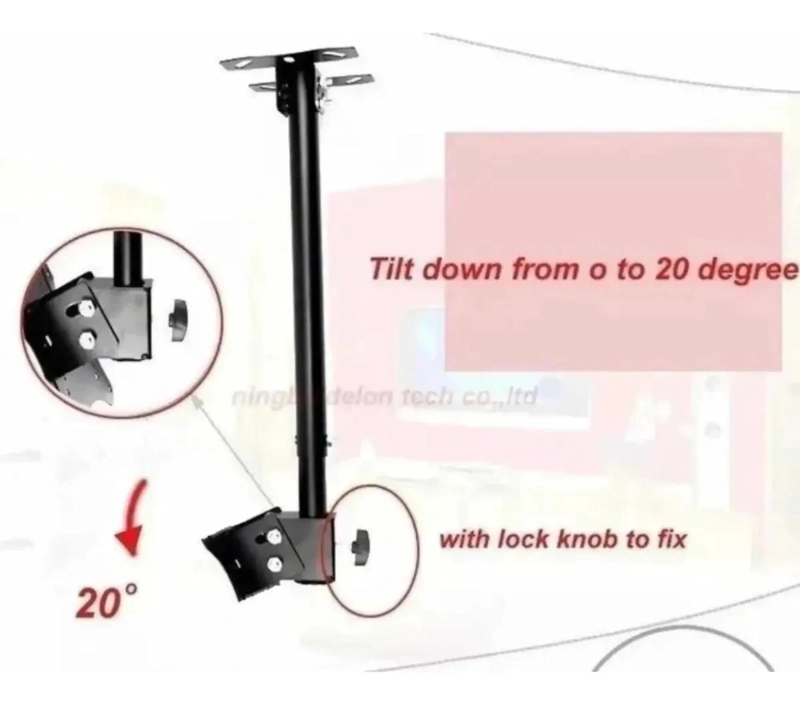 SOPORTE DE TECHO AJUSTABLE PARA TELEVISORES DE 26 A 60 PULGADAS - 3