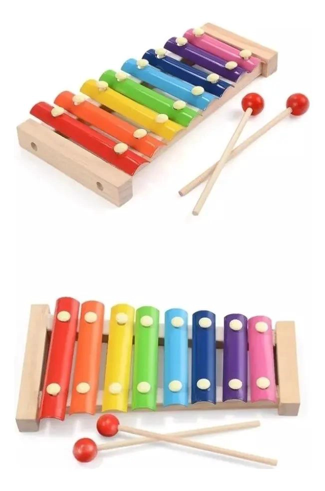 SET DE JUGUETES DIDACTICOS DE MADERA PARA BEBE S Y NIÑOS - 3