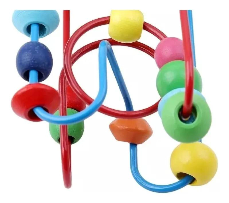 SET DE JUGUETES DIDACTICOS DE MADERA PARA BEBE S Y NIÑOS - 5