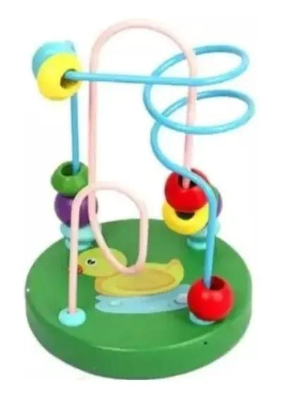 SET DE JUGUETES DIDACTICOS DE MADERA PARA BEBE S Y NIÑOS - 7