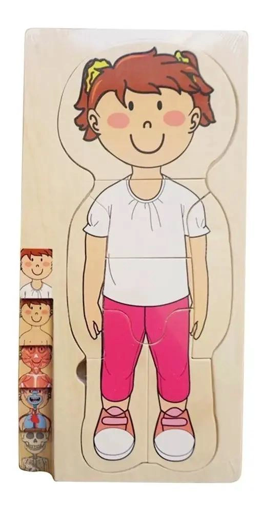 ROMPECABEZAS DE MADERA EDUCATIVO DE 29 PIEZAS PARA NIÑOS - 3
