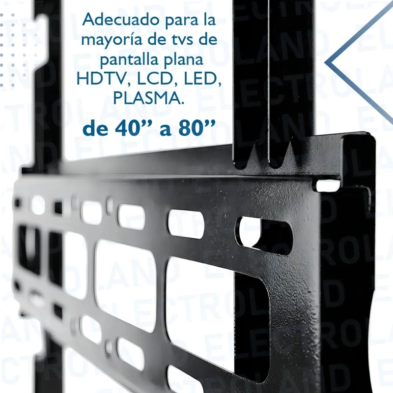SOPORTE DE PARED PARA TV LED DE 40 A 80 PULGADAS - 10