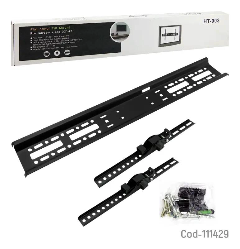 SOPORTE DE TV INCLINABLE PARA PANTALLAS DE 32 A 70 PULGADAS - 2