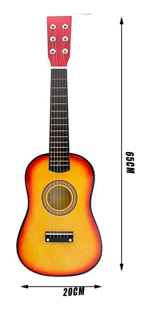 GUITARRA INFANTIL ACUSTICA 6 CUERDAS PARA NIÑOS - 3