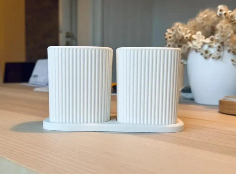 ORGANIZADOR DE BAÑO PARA CEPILLOS Y UTENSILIOS DE HIGIENE - 1