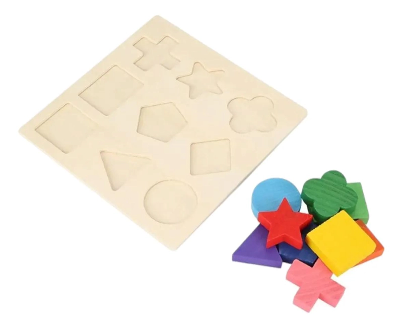 PACK DE 3 PUZZLES DE MADERA PARA NIÑOS - 3