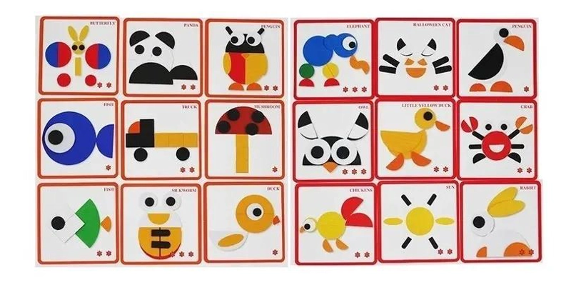 ROMPECABEZAS DIDACTICO DE MADERA 63 PIEZAS PARA NIÑOS - 5