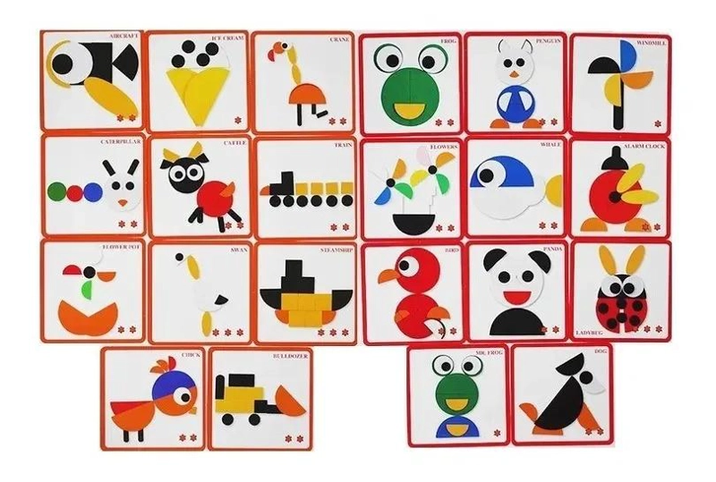 ROMPECABEZAS DIDACTICO DE MADERA 63 PIEZAS PARA NIÑOS - 6
