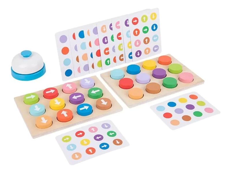 JUEGO EDUCATIVO DE MADERA PARA DESARROLLO INFANTIL - 10