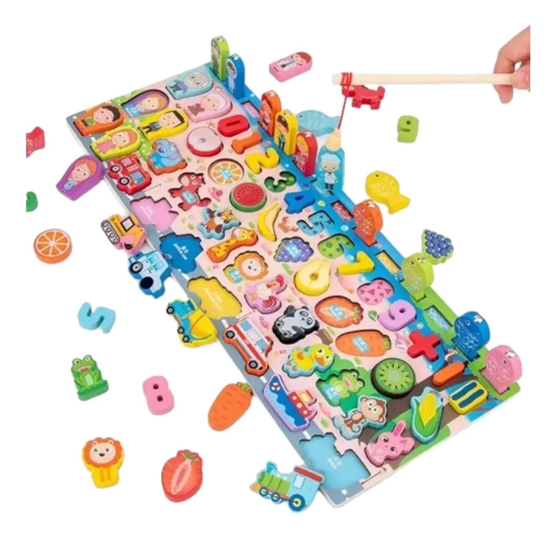 ROMPECABEZAS DE MADERA DIDACTICO PARA NIÑOS - 2