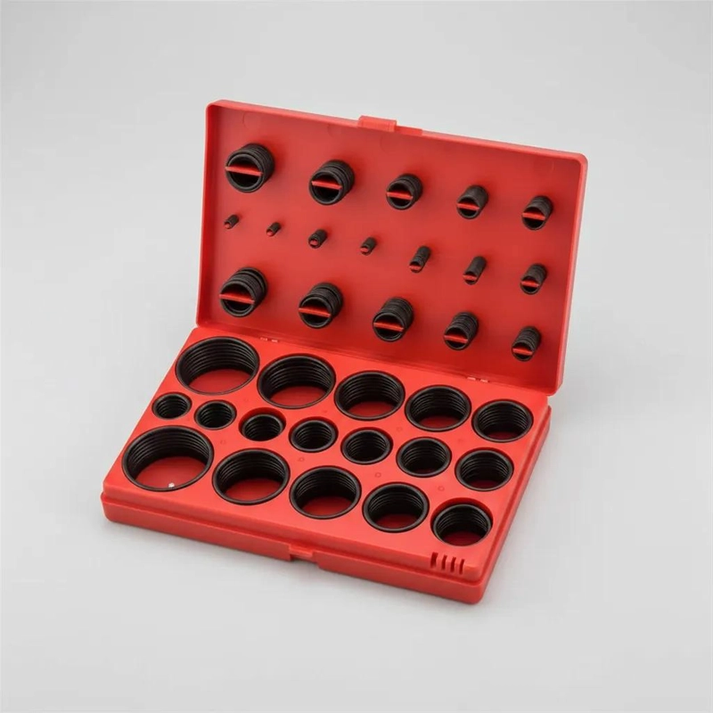 JUEGO DE JUNTAS TORICAS DE GOMA 419 PIEZAS PARA REPARACIONES - 1