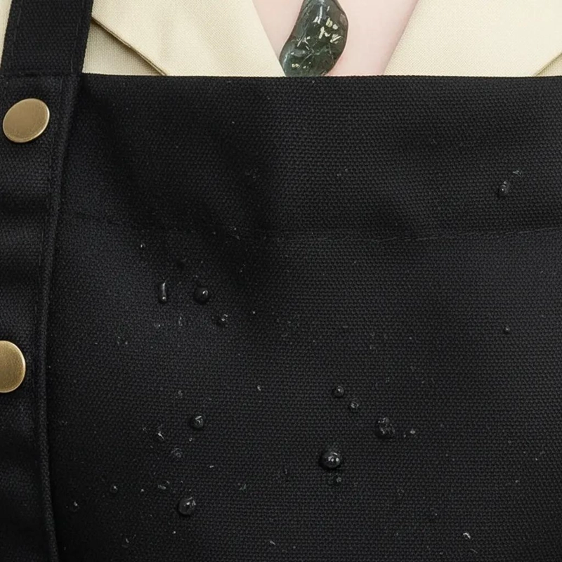 DELANTAL DE COCINA AJUSTABLE IMPERMEABLE CON BOLSILLOS MULTIUSOS - 9