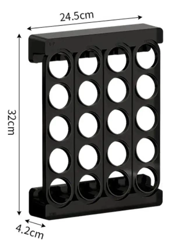 SOPORTE ORGANIZADOR ELEGANTE PARA CAPSULAS DE CAFE - 4