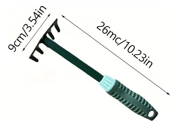 SET DE HERRAMIENTAS MANUALES 4 PIEZAS JARDINERIA - 5