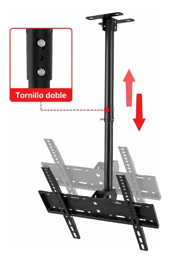 SOPORTE AJUSTABLE PARA TV DE 20 A 55 PULGADAS CON ROTACION 360° - 5