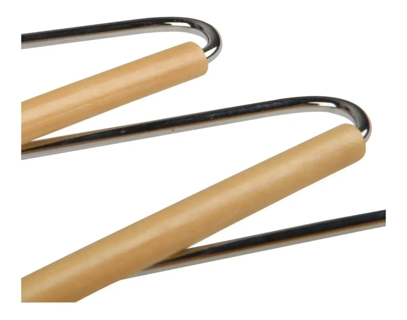 COLGADOR DE MADERA NATURAL PARA AHORRO DE ESPACIO - 5