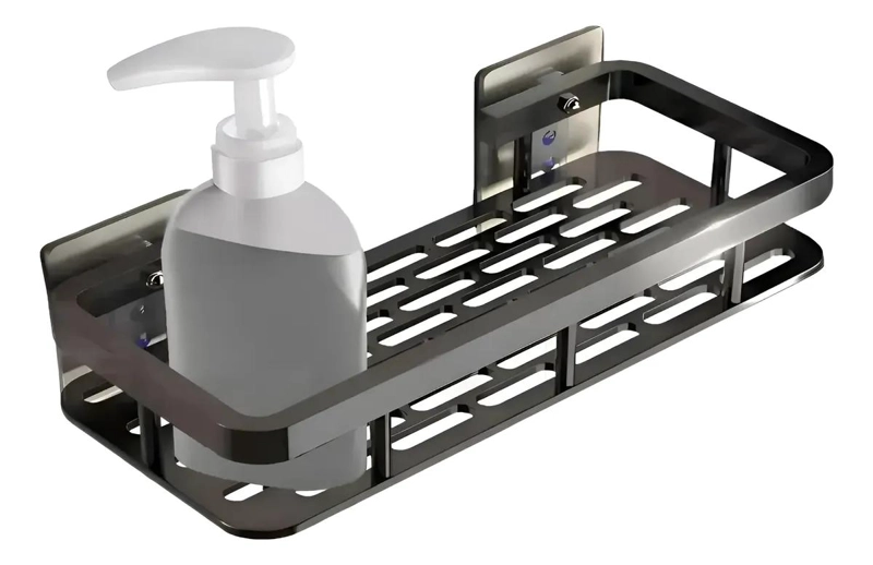 ESTANTE DE DUCHA DE ALUMINIO ESPACIAL PARA BAÑO Y COCINA - 1