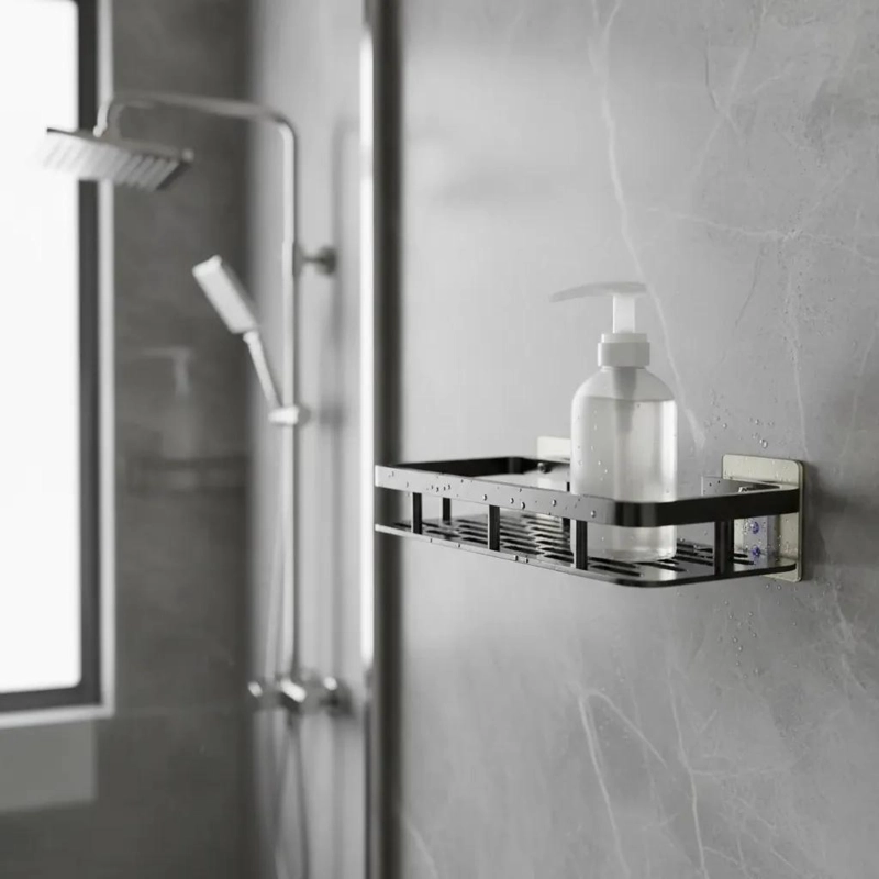 ESTANTE DE DUCHA DE ALUMINIO ESPACIAL PARA BAÑO Y COCINA - 2