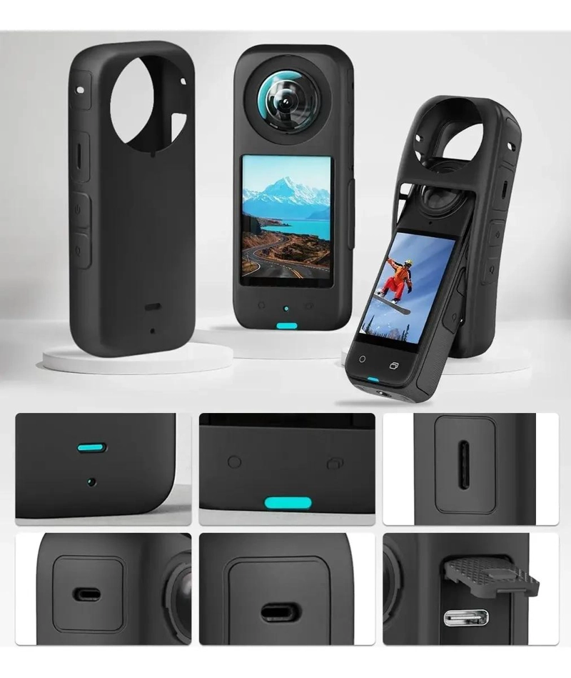 KIT DE PROTECCION COMPLETO PARA CAMARA INSTA360 X4 - 4