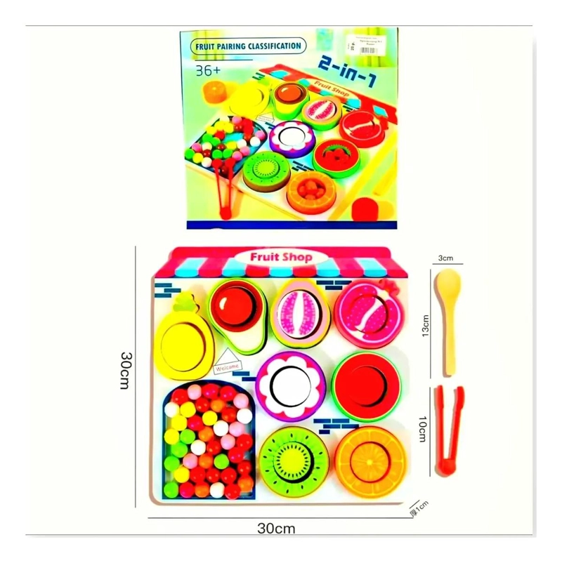 JUEGO DIDACTICO DE CLASIFICACION DE COLORES Y FORMAS PARA NIÑOS - 2