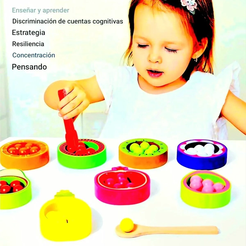 JUEGO DIDACTICO DE CLASIFICACION DE COLORES Y FORMAS PARA NIÑOS - 5