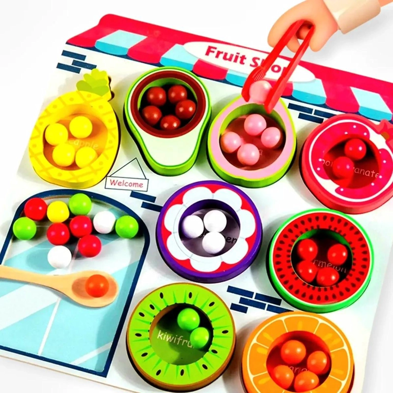 JUEGO DIDACTICO DE CLASIFICACION DE COLORES Y FORMAS PARA NIÑOS - 6