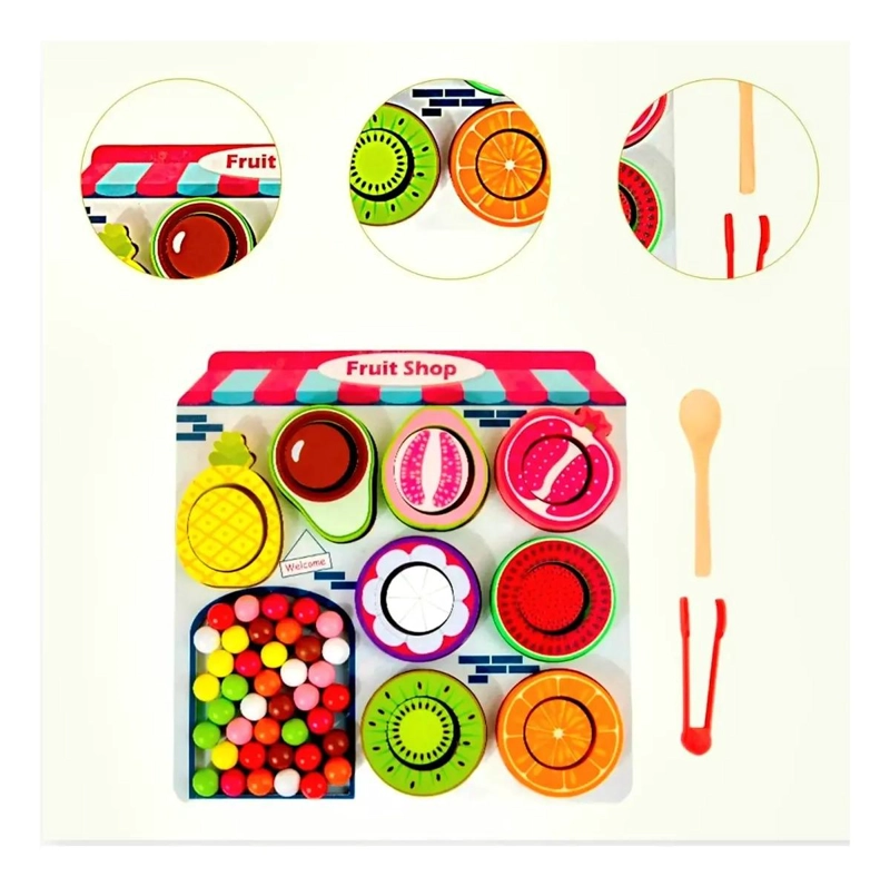 JUEGO DIDACTICO DE CLASIFICACION DE COLORES Y FORMAS PARA NIÑOS - 7
