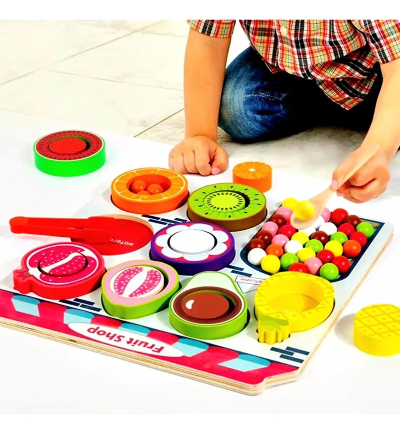 JUEGO DIDACTICO DE CLASIFICACION DE COLORES Y FORMAS PARA NIÑOS - 8