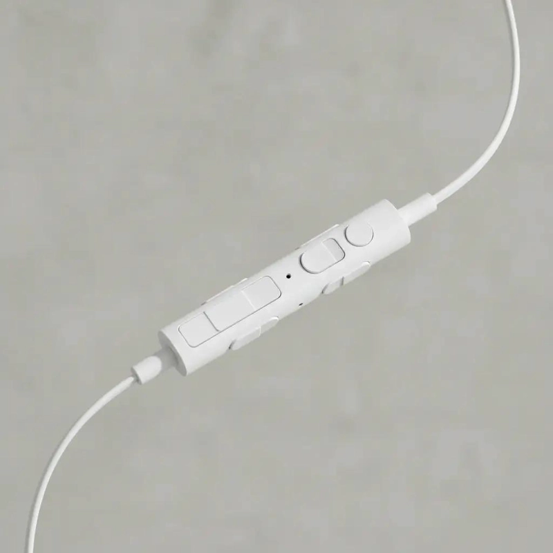 AURICULARES IN-EAR CON MICROFONO 1.2M COLOR BLANCO - 10