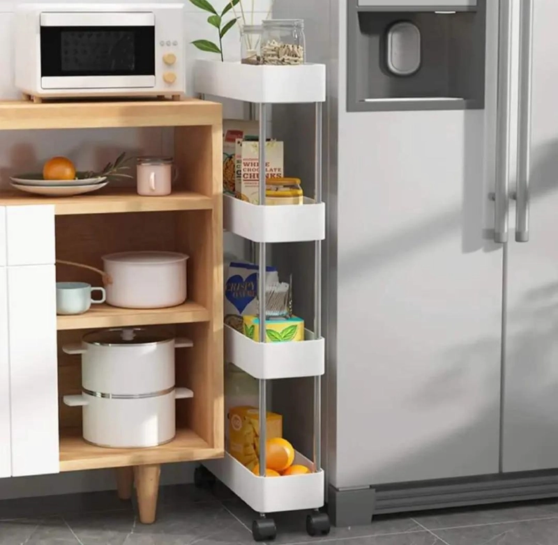 ESTANTE ORGANIZADOR MULTIUSO DE 4 NIVELES PARA BAÑO Y COCINA - 2