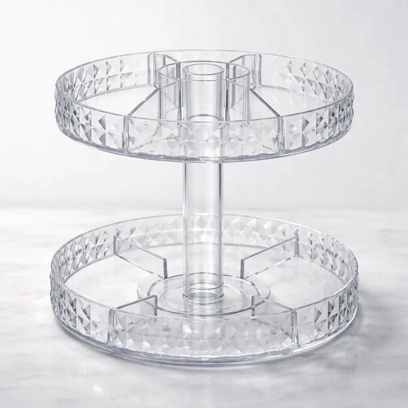 ORGANIZADOR GIRATORIO 360 PARA COSME TICOS Y BAÑO - 6