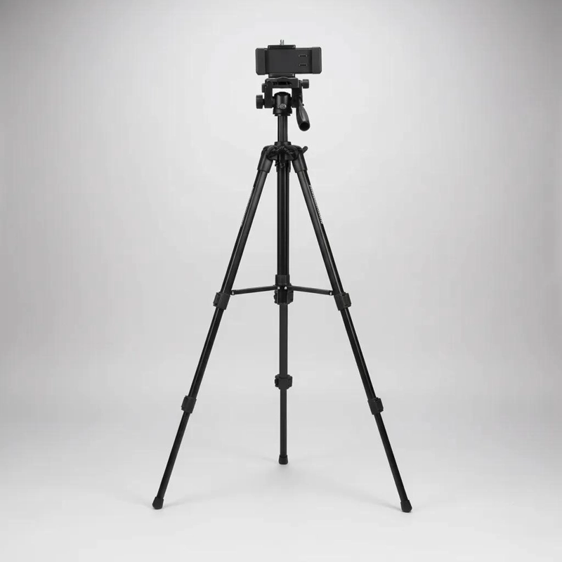 TRIPODE PROFESIONAL AJUSTABLE 1.62M CON SOPORTE Y BOLSA - 6