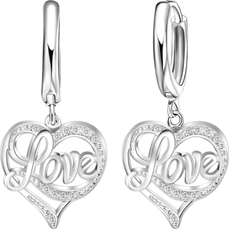 AROS ELEGANTES DE PLATA 925 CON ZIRCONIA PARA MUJER - 1