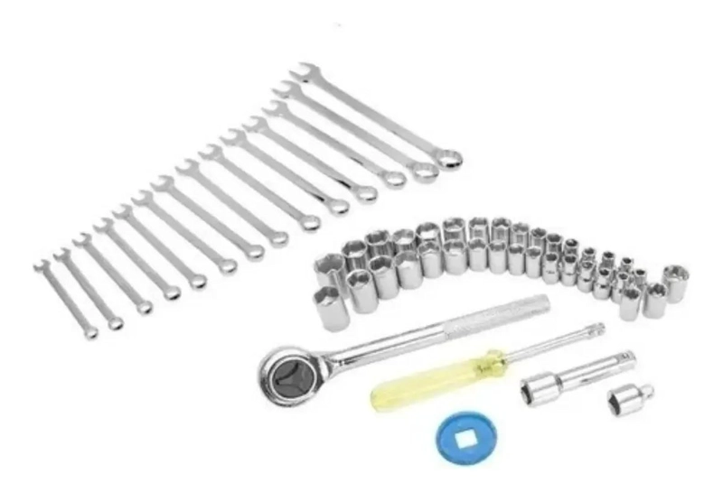 SET LLAVE ALEMAN 11 PIEZAS Y JUEGO DE DADO 40 PIEZAS - 3