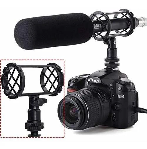 SOPORTE DE MICROFONO PARA GRABACION DE ENTREVISTAS Y AUDIO - 1